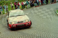 97. Zenon Sawicki i Dariusz Dekuczyński - Ford Sierra Saphire Cosworth RS.   (To zdjęcie w pełnej rozdzielczości możesz kupić na www.kwa-kwa.pl )