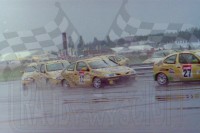 64. Nr.27.Piotr Bednarek, nr.12.Otto Bartkowiak, nr.15.Mariusz Podkalicki, nr.29.Eugeniusz Zarzycki - Renaulty Megane coupe.