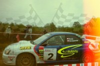 22. Leszek Kuzaj i Maciej Szczepaniak - Subaru Impreza STi.  (To zdjęcie w pełnej rozdzielczości możesz kupić na www.kwa-kwa.pl )