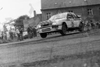 41. Jerzy Pajdak i Roman Mokiejewski - Ford Sierra RS Cosworth.   (To zdjęcie w pełnej rozdzielczości możesz kupić na www.kwa-kwa.pl )