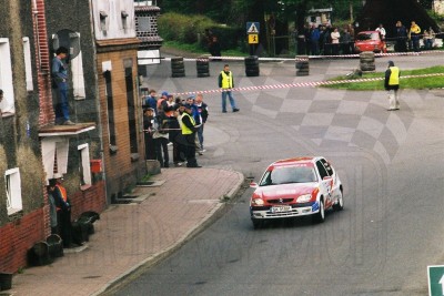 50. Adam Zdebel i Grzegorz Sielicki - Citroen Saxo   (To zdjęcie w pełnej rozdzielczości możesz kupić na www.kwa-kwa.pl )