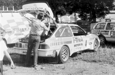 24. Robert Droogmans i Ronny Joosten - Ford Sierra Cosworth RS.   (To zdjęcie w pełnej rozdzielczości możesz kupić na www.kwa-kwa.pl )