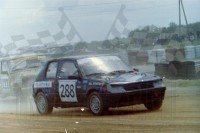 10. Adam Kornacki - Peugeot 205 GTi, Krzysztof Ruciński - Polski Fiat 125p   (To zdjęcie w pełnej rozdzielczości możesz kupić na www.kwa-kwa.pl )