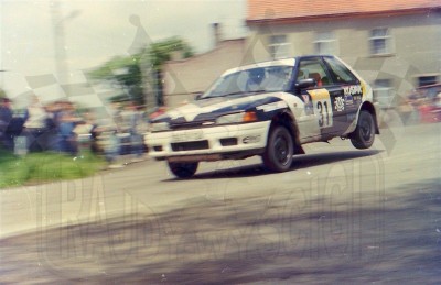 59. Mirosław Krachulec i Marek Kusiak - Mazda 323 Familia Turbo 4wd.   (To zdjęcie w pełnej rozdzielczości możesz kupić na www.kwa-kwa.pl )