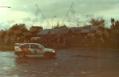 4. Zbigniew Stec i Krzysztof Watała - Ford Escort Cosworth RS.   (To zdjęcie w pełnej rozdzielczości możesz kupić na www.kwa-kwa.pl )