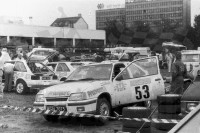37. Opel Kadett GSi załogi Robert Herba i Jakub Mroczkowski.   (To zdjęcie w pełnej rozdzielczości możesz kupić na www.kwa-kwa.pl )