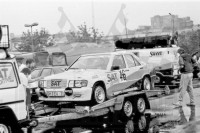 130. Sven Otto Rumpfkeil i Uwe Gaertner - Merc edes Benz 190E 2,3-16.   (To zdjęcie w pełnej rozdzielczości możesz kupić na www.kwa-kwa.pl )