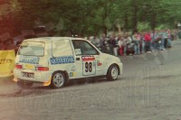 63. Piotr Gadomski i Romuald Porębski - Fiat Cinquecento.   (To zdjęcie w pełnej rozdzielczości możesz kupić na www.kwa-kwa.pl )