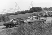 73. Nr.58.Waldemar Kramarz i Andrzej Baran - Polonez 1500, nr.74.Ulrich Weichsel i Jens Richter - Trabant 800 RS.   (To zdjęcie w pełnej rozdzielczości możesz kupić na www.kwa-kwa.pl )