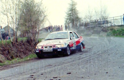 86. Zenon Sawicki i Jarosław Baran - Ford Sierra Saphire Cosworth RS 4x4.   (To zdjęcie w pełnej rozdzielczości możesz kupić na www.kwa-kwa.pl )