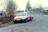 86. Zenon Sawicki i Jarosław Baran - Ford Sierra Saphire Cosworth RS 4x4.   (To zdjęcie w pełnej rozdzielczości możesz kupić na www.kwa-kwa.pl )