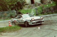 126. Marek Gieruszczak i Marek Skrobot - Toyota Celica GT4.   (To zdjęcie w pełnej rozdzielczości możesz kupić na www.kwa-kwa.pl )