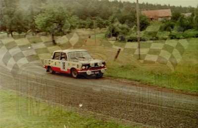 80. Marian Bublewicz i Wiesław Grabarczyk - Polski Fiat 125p 1600  (To zdjęcie w pełnej rozdzielczości możesz kupić na www.kwa-kwa.pl )