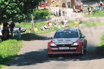 42. Michał Kościuszko i Tomasz Borysławski - Opel Corsa Super 1600  (To zdjęcie w pełnej rozdzielczości możesz kupić na www.kwa-kwa.pl )