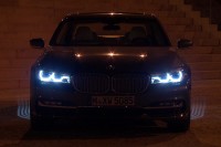 BMW 730d: ochrona pieszych - laserowe reflektory adaptacyjne + BMW Night Vision - test :: [1001cars]