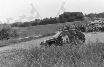 42. Andrzej Witkowicz i Piotr Cekiera - Peugeot 205 GTi 1600.   (To zdjęcie w pełnej rozdzielczości możesz kupić na www.kwa-kwa.pl )