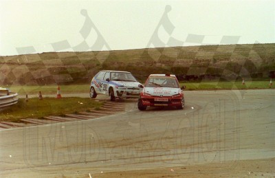 52. Marcin Laskowski - Peugeot 106 i Janusz Siniarski - Skoda Felicia   (To zdjęcie w pełnej rozdzielczości możesz kupić na www.kwa-kwa.pl )