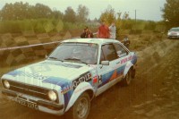 23. Paweł Omlet i Wojciech Skrebutenas - Ford Escort RS 2000.  (To zdjęcie w pełnej rozdzielczości możesz kupić na www.kwa-kwa.pl )