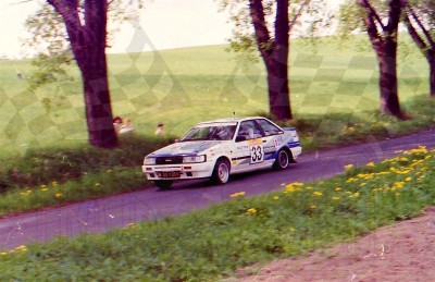 32. Janusz Kulig i Dariusz Burkat - Toyota Corolla GT 16.   (To zdjęcie w pełnej rozdzielczości możesz kupić na www.kwa-kwa.pl )