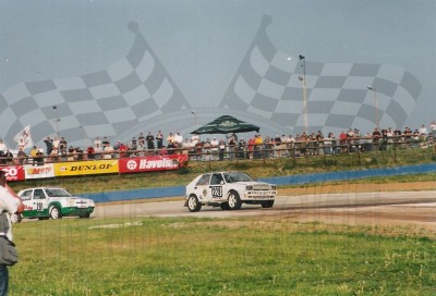 71. Nr.228.Ota Hlousek - Lancia Delta Integrale, nr.201.Janusz Siniarski - Skoda Felicia Kit Car  (To zdjęcie w pełnej rozdzielczości możesz kupić na www.kwa-kwa.pl )