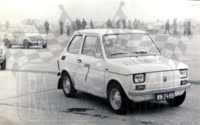 43. Włodzimierz Abramowicz i Krzysztof Winkowski - Polski Fiat 126p  (To zdjęcie w pełnej rozdzielczości możesz kupić na www.kwa-kwa.pl )