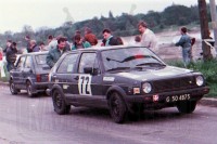 4. VW Golf GTi załogi Andrzej Białowąs i Albert Luda.   (To zdjęcie w pełnej rozdzielczości możesz kupić na www.kwa-kwa.pl )