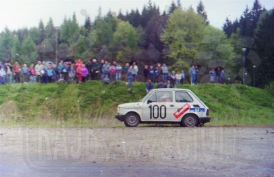 49. Mariusz Ficoń i Andrzej Witek - Polski Fiat 126p.   (To zdjęcie w pełnej rozdzielczości możesz kupić na www.kwa-kwa.pl )