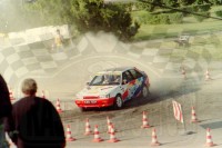 38. Adam Magaczewski i Andrzej Magaczewski - Mazda 323 Turbo 4wd   (To zdjęcie w pełnej rozdzielczości możesz kupić na www.kwa-kwa.pl )