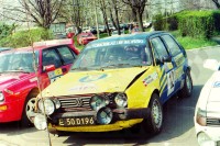 80. VW Golf GTi 16V załogi Lesław Orski i Tomasz Chmiel.   (To zdjęcie w pełnej rozdzielczości możesz kupić na www.kwa-kwa.pl )