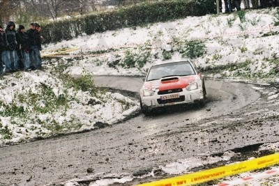 39. Damian Gielata i Zbigniew Cieślar - Subaru Impreza STi  (To zdjęcie w pełnej rozdzielczości możesz kupić na www.kwa-kwa.pl )
