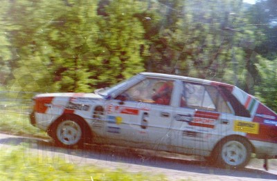 67. Marek Sadowski i Grzegorz Gac - Polonez 1500 Turbo.   (To zdjęcie w pełnej rozdzielczości możesz kupić na www.kwa-kwa.pl )