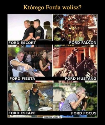 A ty którego Forda wybierasz?