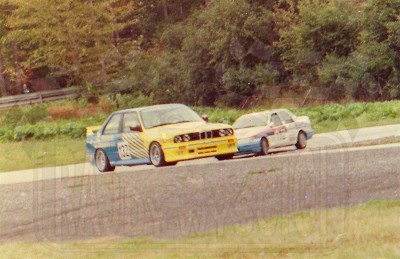 53. Nr.132.Tadeusz Myszkier - BMW M3, nr.172.Marek Kusiak - Ford Sierra Saphire Cosworth RS.   (To zdjęcie w pełnej rozdzielczości możesz kupić na www.kwa-kwa.pl )