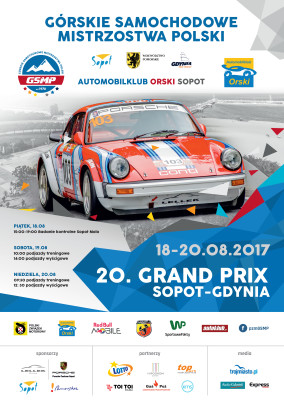 Grand Prix Sopot-Gdynia 2017 - plakat