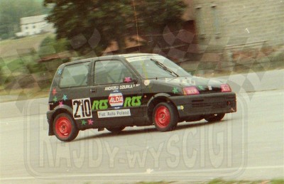 46. Andrzej Dziurka - Fiat Cinquecento.   (To zdjęcie w pełnej rozdzielczości możesz kupić na www.kwa-kwa.pl )