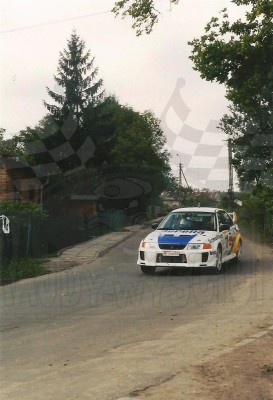 54. Zbigniew Stec i Robert Bromke - Mitsubishi Lancer Evo V     (To zdjęcie w pełnej rozdzielczości możesz kupić na www.kwa-kwa.pl )