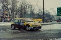 4. Bogdan Herink i Barbara Stępkowska - Renault Clio Maxi   (To zdjęcie w pełnej rozdzielczości możesz kupić na www.kwa-kwa.pl )
