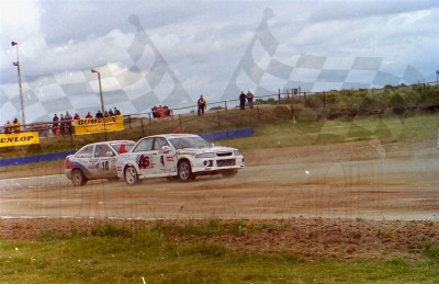 53. Mariusz Stec - Mitsubishi Lancer Evo i Marcin Wicik - Ford Escorth Cosworth  (To zdjęcie w pełnej rozdzielczości możesz kupić na www.kwa-kwa.pl )