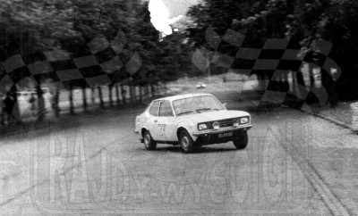 4. Zbigniew Bieniewski - Fiat 128 Sport  (To zdjęcie w pełnej rozdzielczości możesz kupić na www.kwa-kwa.pl )