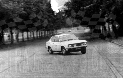 4. Zbigniew Bieniewski - Fiat 128 Sport  (To zdjęcie w pełnej rozdzielczości możesz kupić na www.kwa-kwa.pl )