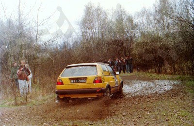 68. Włodzimierz Skrodzki i Erwin Meisel - VW Golf GTi 16V.   (To zdjęcie w pełnej rozdzielczości możesz kupić na www.kwa-kwa.pl )