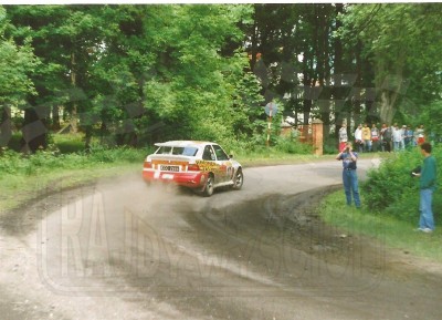 118. Wiesław Stec i Artur Skorupa - Ford Escort Cosworth RS   (To zdjęcie w pełnej rozdzielczości możesz kupić na www.kwa-kwa.pl )