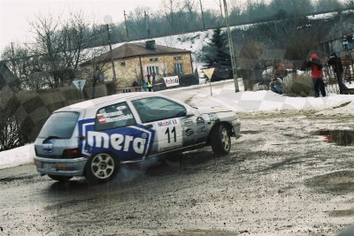 26. Piotr Meresiński i Marek Brzozok - Renault Clio  (To zdjęcie w pełnej rozdzielczości możesz kupić na www.kwa-kwa.pl )
