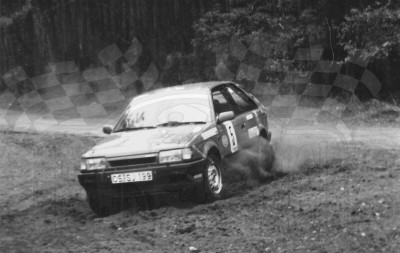 50. Mirosław Krachulec i Marek Kusiak - Mazda 323 Turbo 4wd.   (To zdjęcie w pełnej rozdzielczości możesz kupić na www.kwa-kwa.pl )