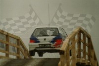 9. Jacek Jerschina i Artur Orlikowski - Peugeot 106 Maxi.   (To zdjęcie w pełnej rozdzielczości możesz kupić na www.kwa-kwa.pl )