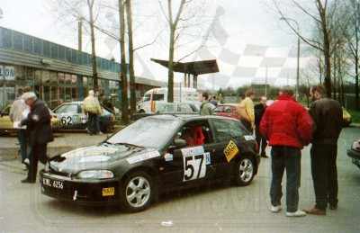 4. Piotr Cekiera i Artur Kobos - Honda Civic VTEC.   (To zdjęcie w pełnej rozdzielczości możesz kupić na www.kwa-kwa.pl )