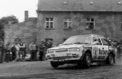 28. Marian Bublewicz i Ryszard Żyszkowski - Mazda 323 Turbo 4wd.   (To zdjęcie w pełnej rozdzielczości możesz kupić na www.kwa-kwa.pl )