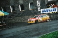 93. Piotr Wypych i Majka Szpotańska - Citroen Saxo VTi  (To zdjęcie w pełnej rozdzielczości możesz kupić na www.kwa-kwa.pl )