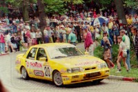 60. Cezary Fuchs i Mirosław Skrobotowicz - Ford Sierra Saphire Cosworth RS.   (To zdjęcie w pełnej rozdzielczości możesz kupić na www.kwa-kwa.pl )