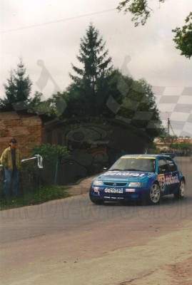 56. Mariusz Ficoń i Tomasz Ochman - Citroen Saxo Kit Car   (To zdjęcie w pełnej rozdzielczości możesz kupić na www.kwa-kwa.pl )